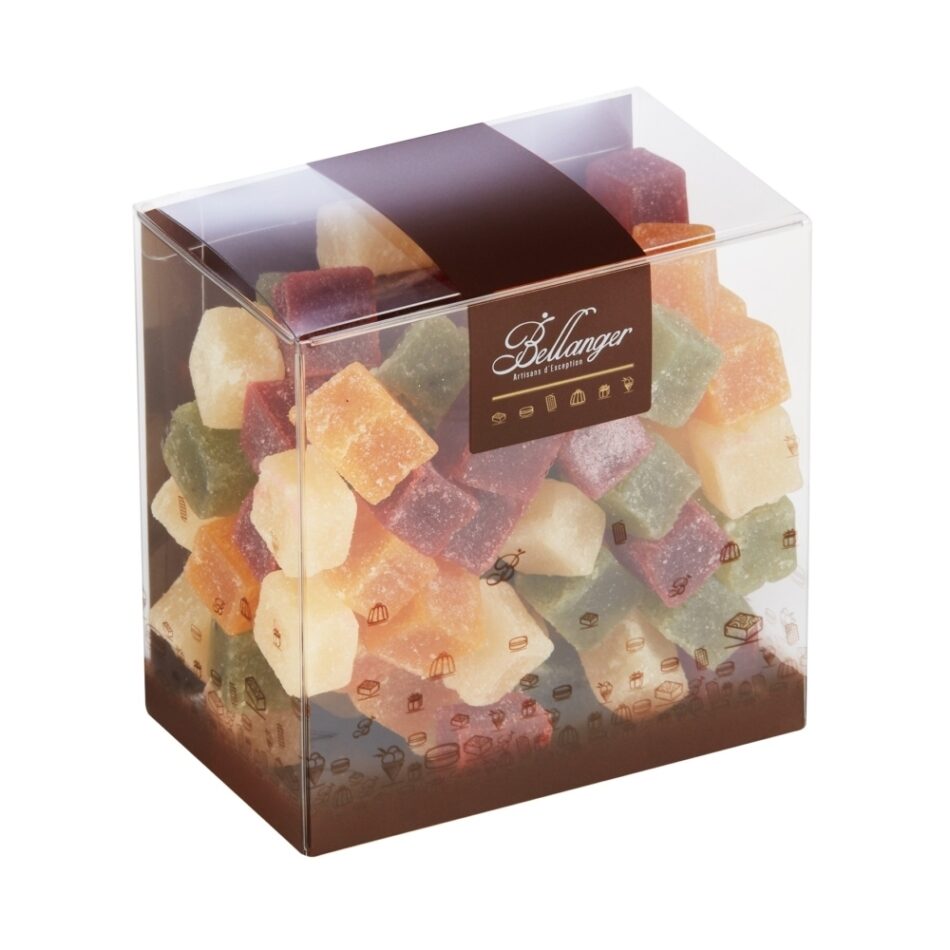 Maison Chaudun • Pâtes de Fruits Coffret Rubicube 730g